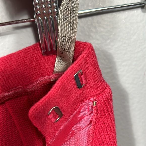 St Michael Shetland Wool Knit Skirt Sweater Set Pink size 12 vintage - Picture 13 of 14